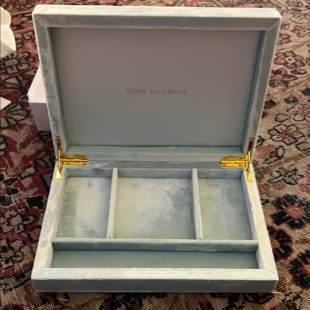 Sophie Bille Brahe Velvet Jewelry Box